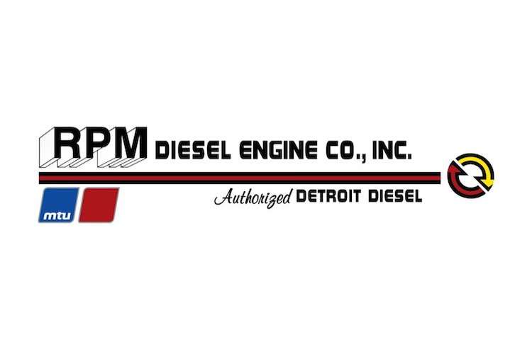 RPM Diesel Engine logo on a white background